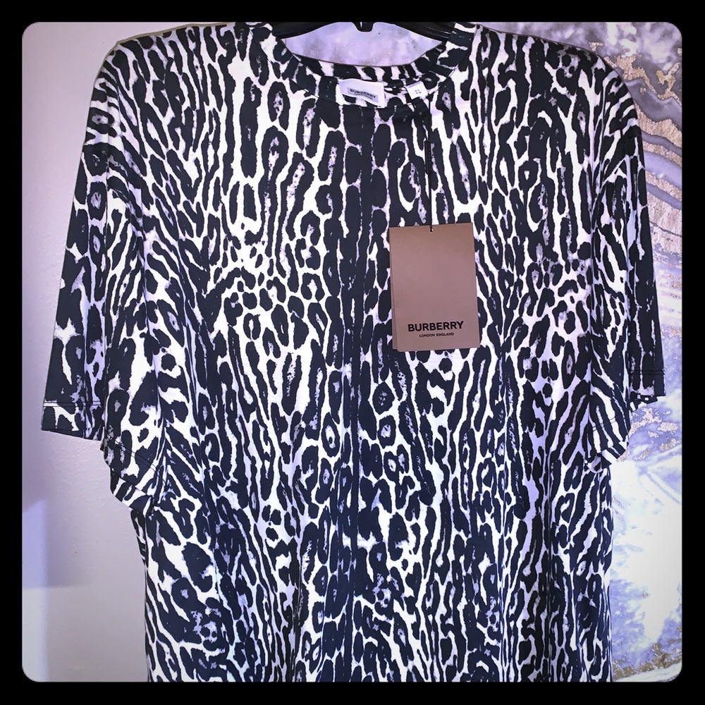 Burberry - Men’s - Size XL - T-Shirt - Leopard